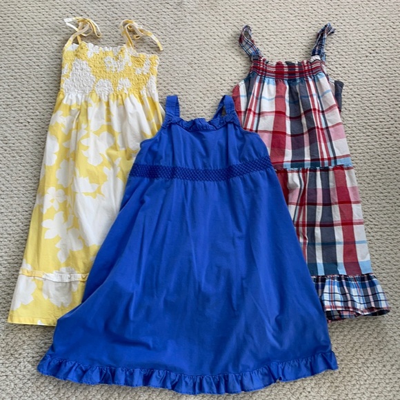 Janie and Jack Other - Set of three. Girls (6) summer dresses 👗